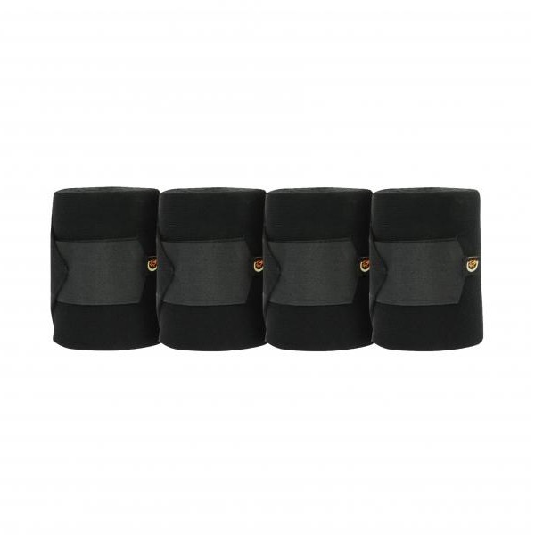 Wool bandage black Kentucky x 4