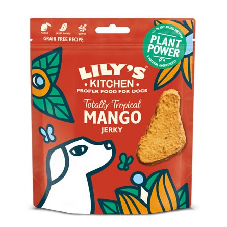 Lily's Kitchen Totally Tropical Mango Jerky Snack per Cani