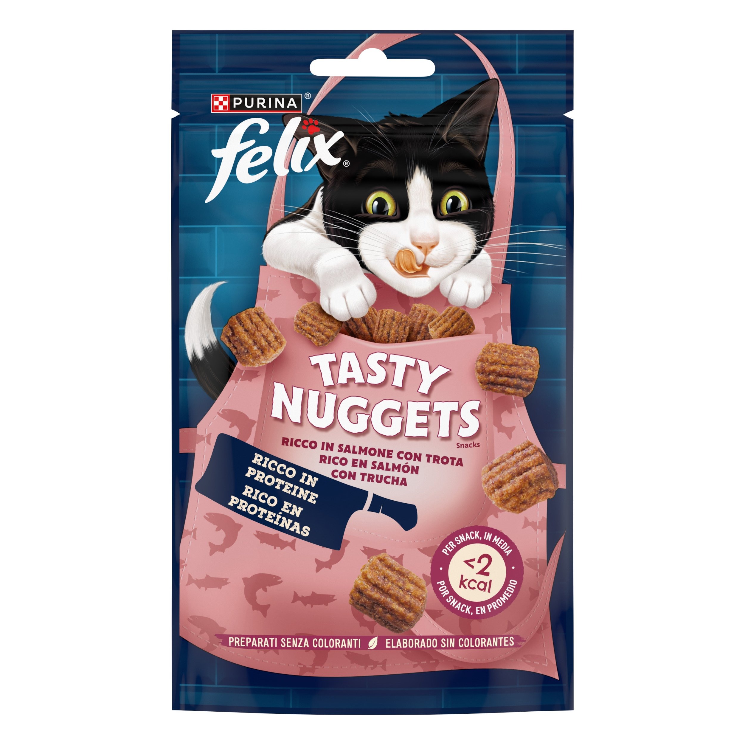 FELIX GUSTOSE NUGGETS 50g Salmone e Trota