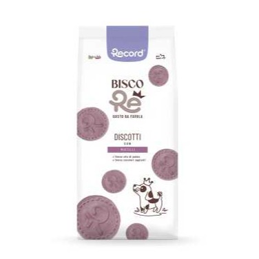 Biscotti per cani BiscoRe Discotti ai mirtilli