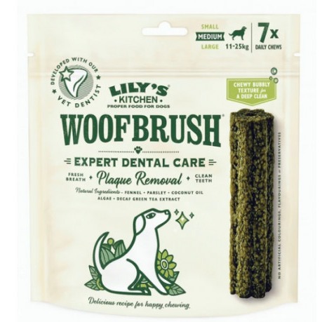 Lily's Woofbrush Snack Dentale per Cani Adult Medium