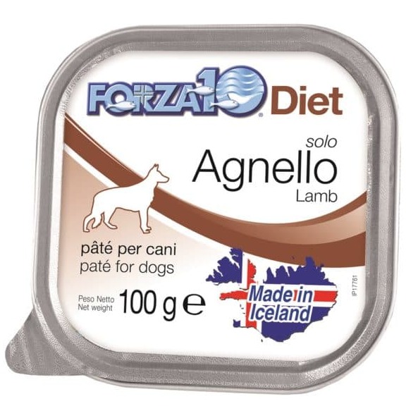FORZA 10 CANE SOLO DIET AGNELLO 100GR