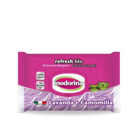 INODORINA SALVIETTE BIO LAVANDA&CAMOMILLA